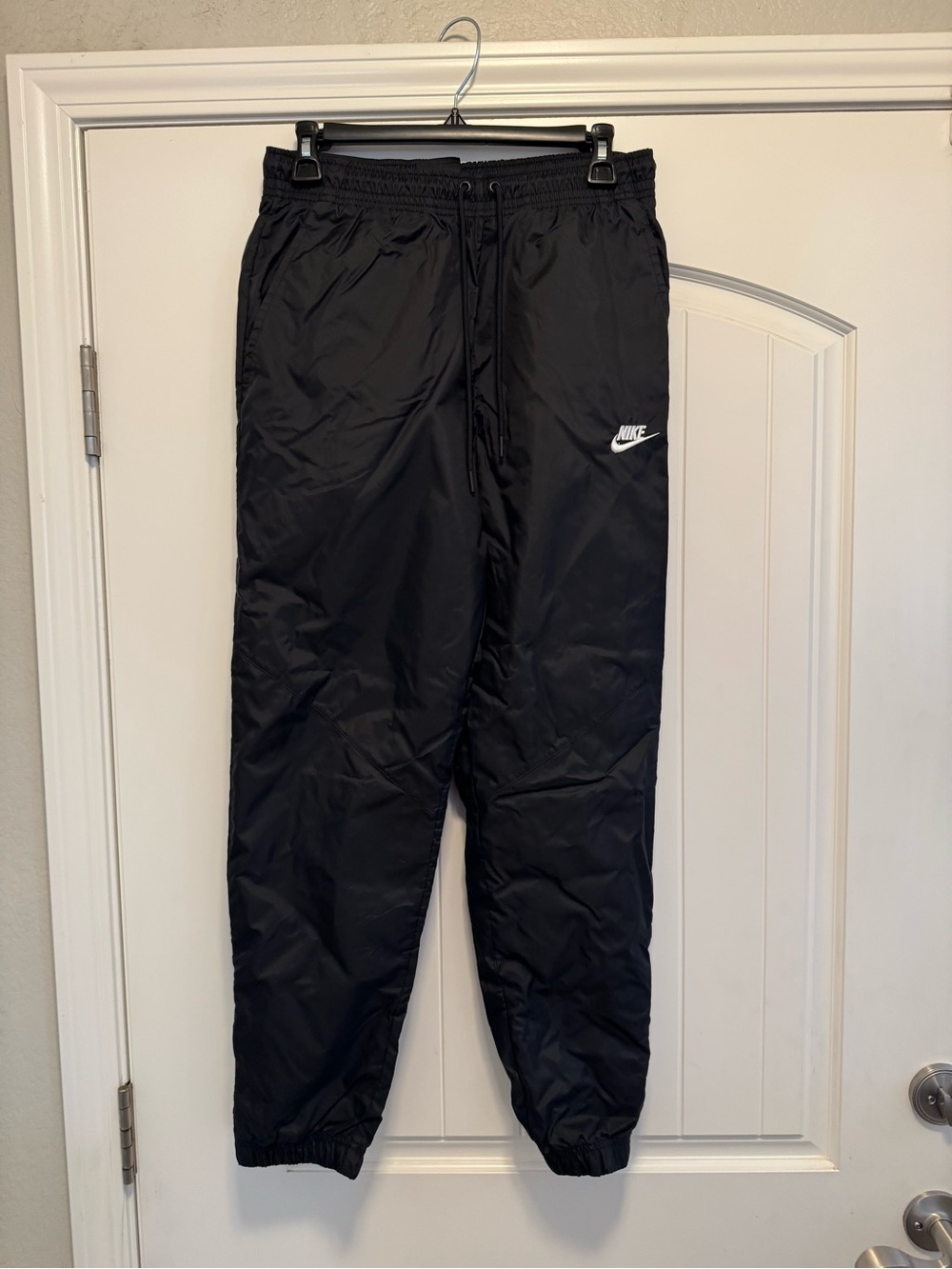 Nike Sportswear Windrunner Woven Lined Track Pants - Black - Men's Size Small